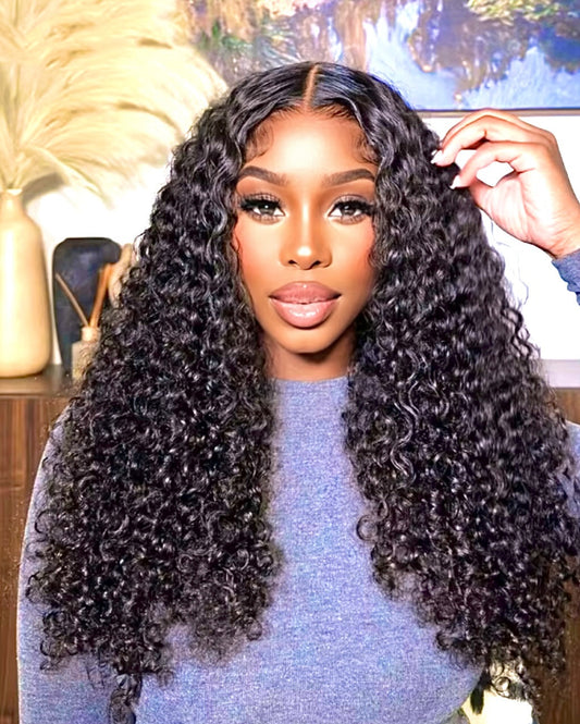 22inches Burmese Curly 13x6 Lace Wig Unit