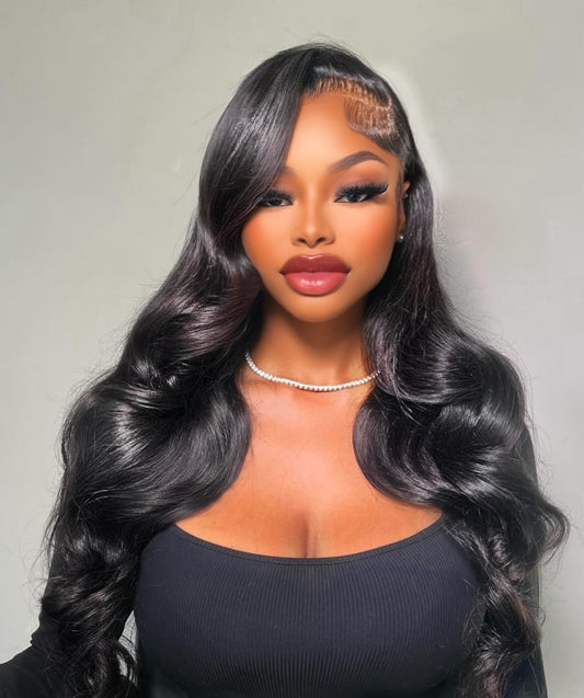 22inches Jet Black 13x6 Lace Wig Unit